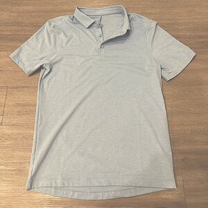 Men’s Medium lululemon Evolution Polo in Blue Linen Baby Blue